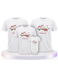 Frohes Fest Schneemann Partner Outfit für die Familie | Paarpulli