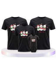 Frohes Fest Schneemann Partner Outfit für die Familie | Paarpulli