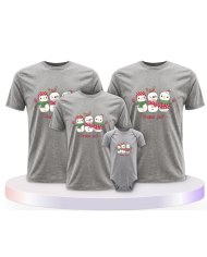Frohes Fest Schneemann Partner Outfit für die Familie | Paarpulli