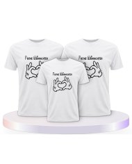 Frohe Weihnachten Partner Outfit für die Familie | Paarpulli