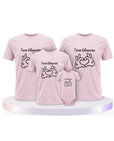Frohe Weihnachten Partner Outfit für die Familie | Paarpulli