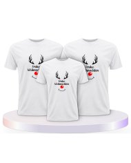 Reh Frohe Weihnachten Partner Outfit für die Familie | Paarpulli