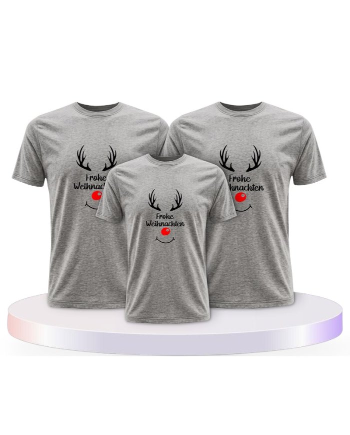 Reh Frohe Weihnachten Partner Outfit für die Familie | Paarpulli