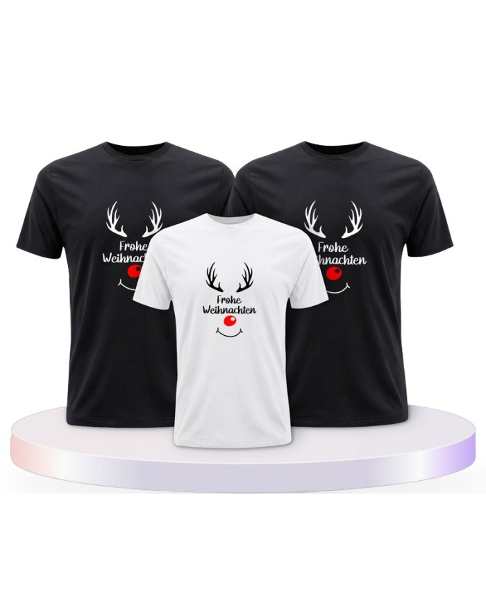 Reh Frohe Weihnachten Partner Outfit für die Familie | Paarpulli
