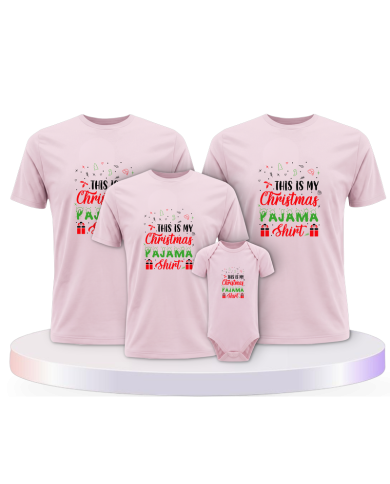 This Is My Christmas Pajama Pärchen T-Shirts | Paarpulli