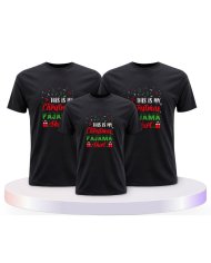 This Is my Christmas Pajama Familienset T-Shirts | Paarpulli