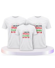 This Is my Christmas Pajama Familienset T-Shirts | Paarpulli