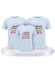 This Is my Christmas Pajama Familienset T-Shirts | Paarpulli