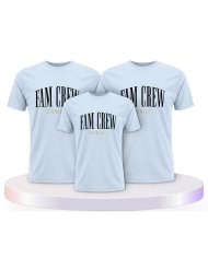 Familienlook T-Shirts mit Fam Crew | Paarpulli