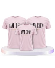 Familienlook T-Shirts mit Fam Crew | Paarpulli