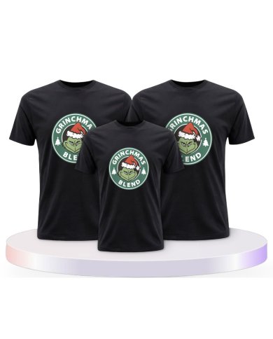 Familienlook T-Shirts mit Christmas Blend | Paarpulli