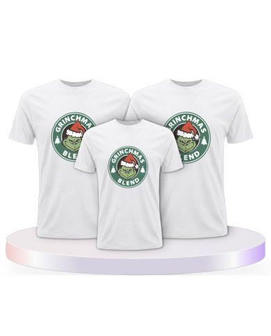 Familienlook T-Shirts mit Christmas Blend | Paarpulli