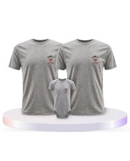 Family Love Familienset T-Shirts mit Babybody | Paarpulli