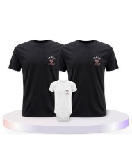 Family Love Familienset T-Shirts mit Babybody | Paarpulli