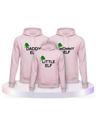 Familienlook Hoodies mit Elf | Paarpulli