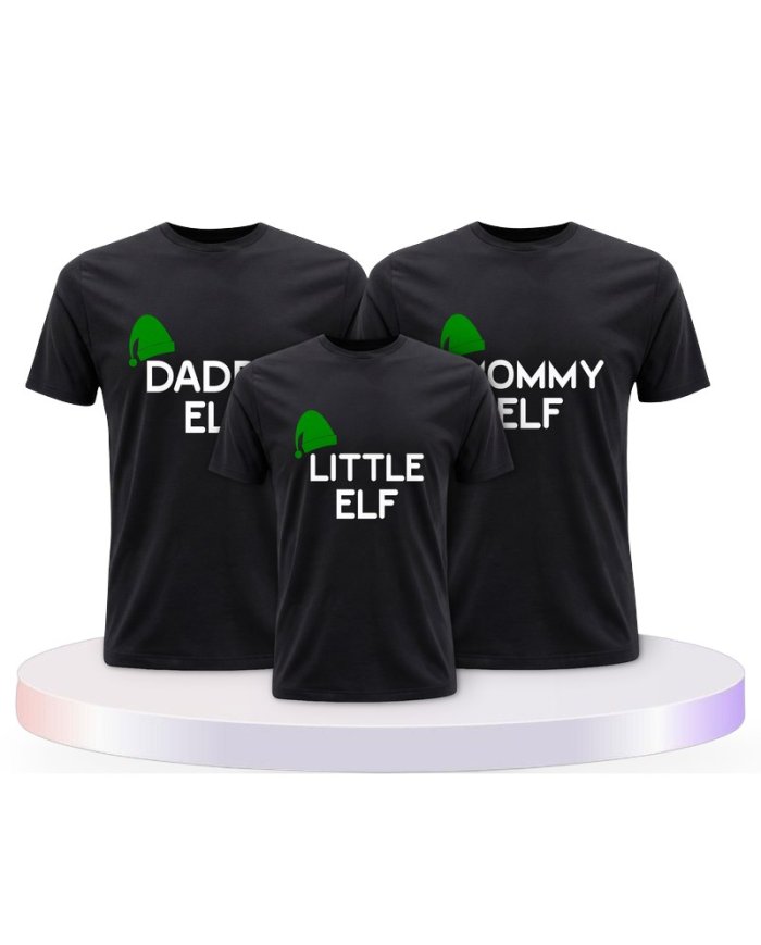 Familienlook T-Shirts mit Elf | Paarpulli