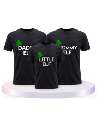 Familienlook T-Shirts mit Elf | Paarpulli