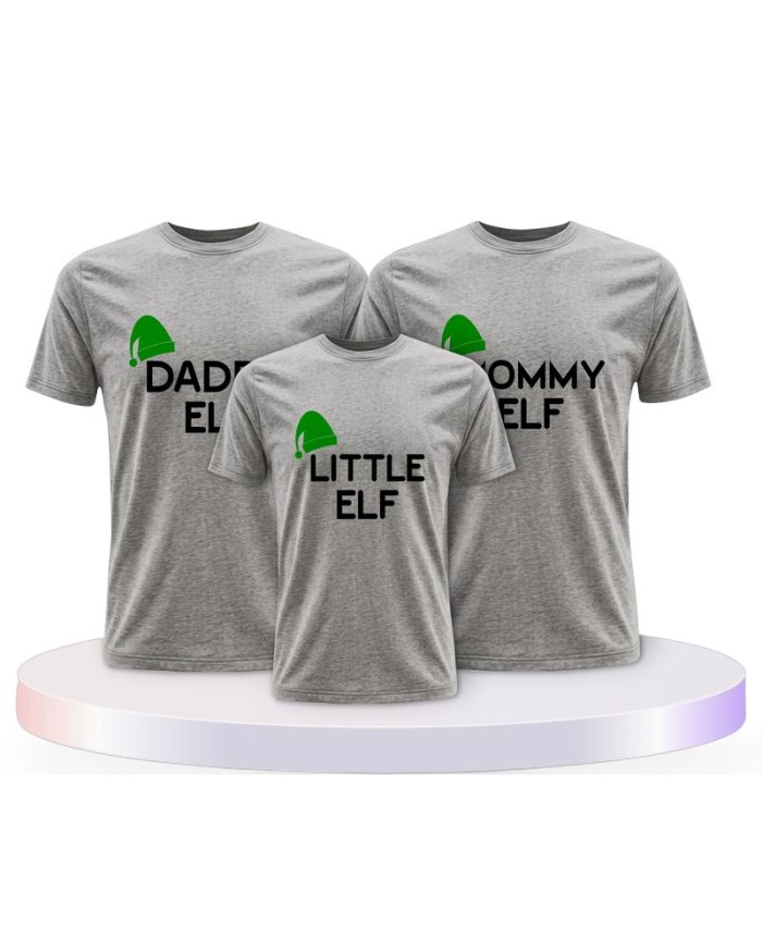 Familienlook T-Shirts mit Elf | Paarpulli