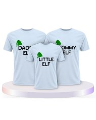 Familienlook T-Shirts mit Elf | Paarpulli