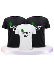 Familienlook T-Shirts mit Elf | Paarpulli