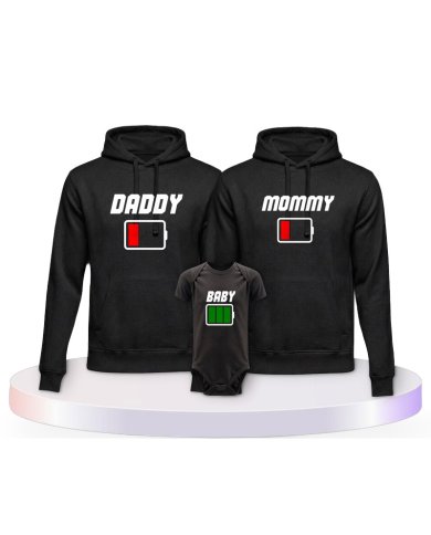 Akku Family Partner Outfit für die Familie | Paarpulli