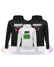 Akku Family Familienset Hoodies | Paarpulli