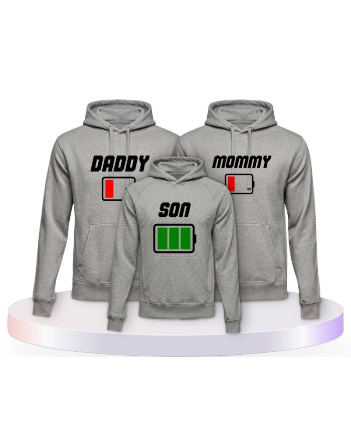 Akku Family Familienset Hoodies | Paarpulli