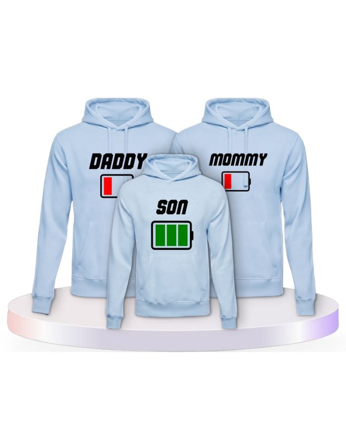 Akku Family Familienset Hoodies | Paarpulli