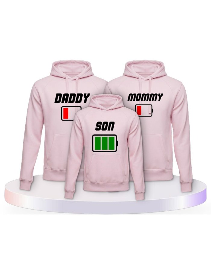Akku Family Familienset Hoodies | Paarpulli