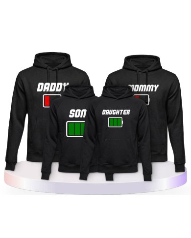 Akku Family Partner Outfit für die Familie | Paarpulli