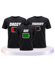 Akku Family Familienset T-Shirts | Paarpulli