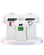 Akku Family Familienset T-Shirts | Paarpulli