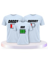 Akku Family Familienset T-Shirts | Paarpulli