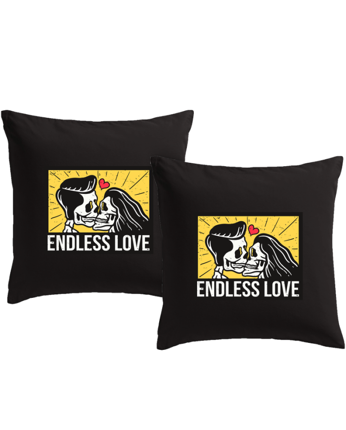 Endless Love Kissenbezüge Set Geschenk bedruckt | Paarpulli