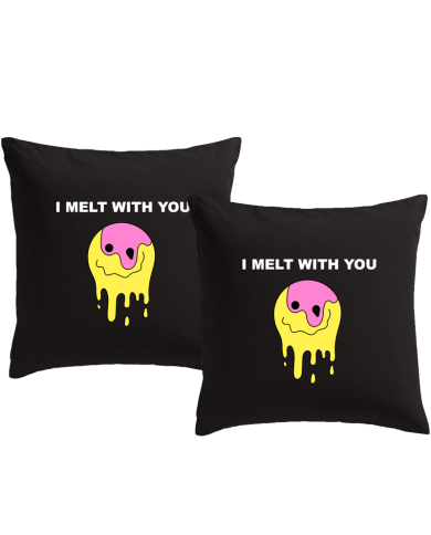 I melt with You Kissenbezüge Set Geschenk bedruckt | Paarpulli