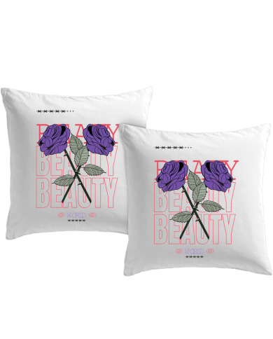 Beauty Kissenbezüge Set Geschenk bedruckt | Paarpulli