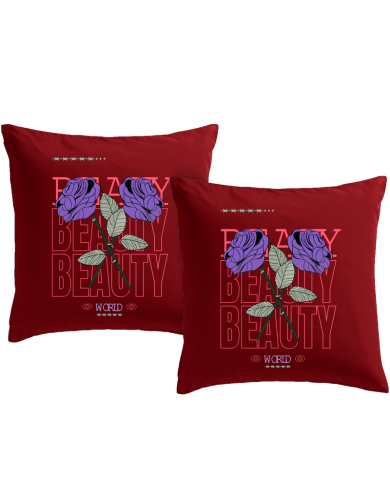 Beauty Kissenbezüge Set Geschenk bedruckt | Paarpulli
