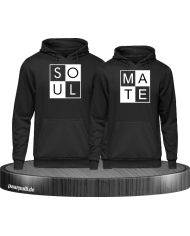 Soul-Mate mit coolem Design Partnerlook Hoodies