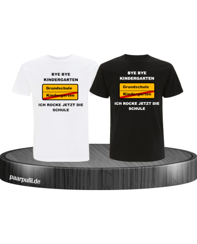 Bye Bye Kindergarten Ich rocke jetzt die Schule Kinder T-Shirts