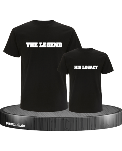 The Legend and His Legacy Vater Sohn Partnerlook Design