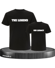 The Legend und His Legacy Vater-Sohn Partnerlook T-Shirts