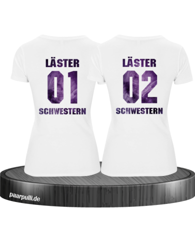 Läster Schwestern T-Shirt-Set