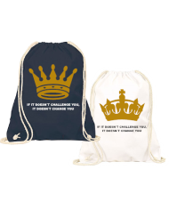 Komplett Set King Queen mit T-Shirts und Beutel