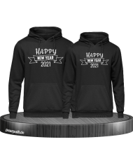 Happy New year 2021 Hoodies in schwarz