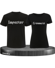 Imposter Crewmate schwarz t shirts