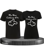My best Christmas Gift Partnerlook T-Shirts in schwarz