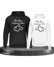 My best Christmas Gift Partnerlook Hoodies für ihr  Weihnachten