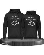 My best Christmas Gift Partnerlook Hoodies in schwarz
