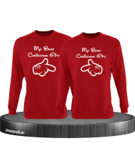 My best Christmas Gift Partnerlook Sweater in rot
