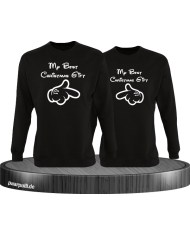 My best Christmas Gift Partnerlook Sweater in schwarz